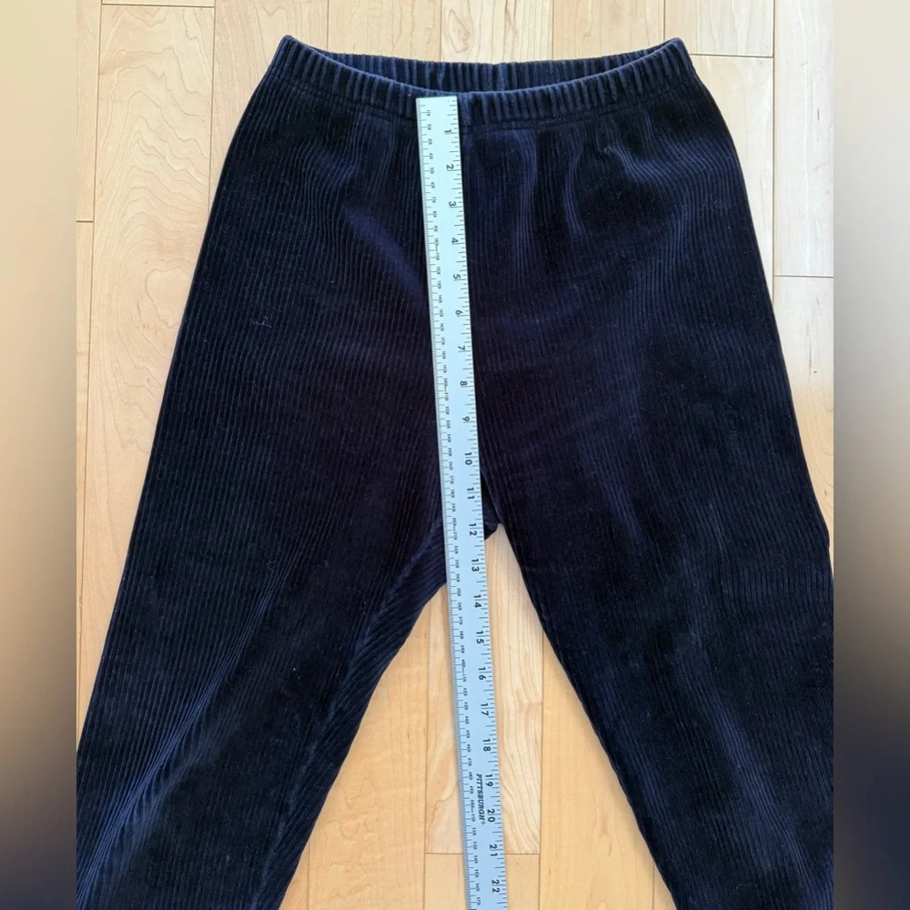 Lauren by Ralph Lauren Navy Corduroy Leggings in EUC - Picture 4 of 5